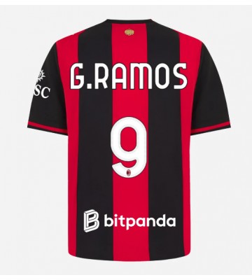 AC Milan Goncalo Ramos #9 Hjemmebanetrøje 2026-27 Kortærmet AC Milan Goncalo Ramos #9 Hjemmebanetrøje 2026-27 Kortærmet
